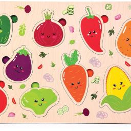 Wooden Educational Vegetables Puzzle for Kids-image-29