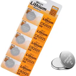 Lithium CR2025 Coin Cell Batteries – Mini Power for Car Keys and RemotesBattery-picture-1