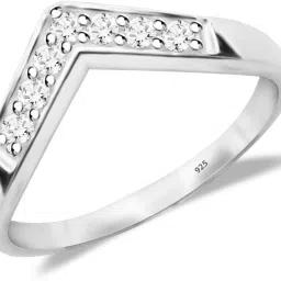 Sterling Silver Cubic Zirconia Ring-image-24