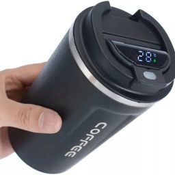 Smart Temperature Display Vacuum Coffee Cup - Premium Insulated Tumbler(500ml)_1 Stainless Steel Coffee Mug-18