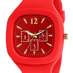 SWADESI STUFF Unisex Red Dial & Straps Analogue Watch SDS 131-image-14