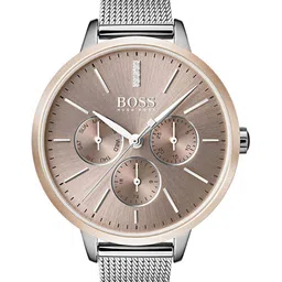 Hugo Boss Women Brown Analogue Watch-picture-11