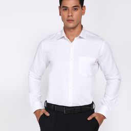 park avenue Men Slim Fit Solid Formal Shirt-picture-10