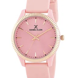 Daniel Klein Men Embellished Dial & Silicon Straps Analogue Watch DK 1 12767-6-28