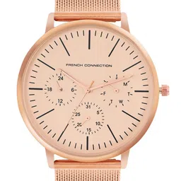 French Connection Men Stainless Steel Straps Analogue Watch FCN00051D-43