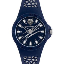 PLEIN SPORT Unisex Textured Dial & Silicon Straps Analogue Watch PSBBA0223-image-72