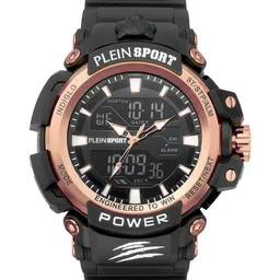 PLEIN SPORT Combat Men Textured Analogue and Digital Watch PSNBA0323-picture-8