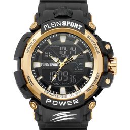 PLEIN SPORT Men Textured Dial & Silicon Straps Analogue and Digital Watch PSNBA0523-5