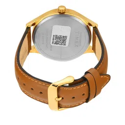 Timex Men Brass Dial & Leather Straps Analogue Multi Function Watch TWEG18439 image 3
