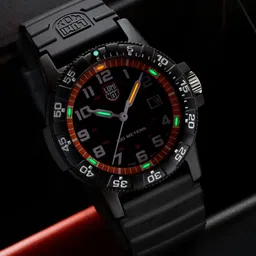 Luminox Men Leatherback SEA Turtle Black Bracelet Style Straps Analogue Watch XS.0329.1-image-62