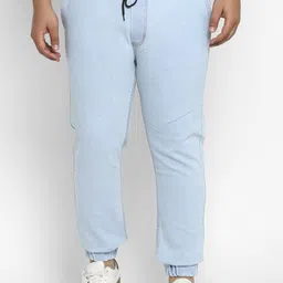 Urbano Plus Men Blue Stretchable Jogger Jeans-40