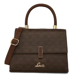 Lavie Ethnic Motifs Printed Structured Satchel-10