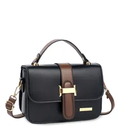 Luvoksi Colourblocked PU Structured Satchel image 2