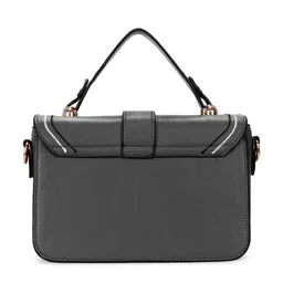 Luvoksi Grey Structured Satchel image 3