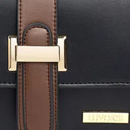 Luvoksi Colourblocked PU Structured Satchel image 5