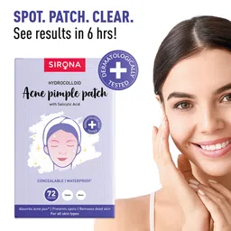 Sirona Acne Pimple Patch For Face With Salicylic Acid - 72 patches image 3