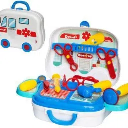 Portable Doctor Suitcase Doctor Kit For Kids Doctor Set, kit for Kids Boys Girls, Pretend Play-11