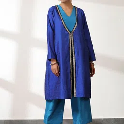 Swtantra Women Longline Tailored Jacket-picture-20