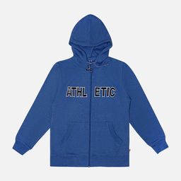 Bodycare Boys Typography Embroidered Hooded Cotton Front-Open Sweatshirt-image-88