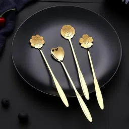 Disposable Stainless Steel Ice Tea Spoon Set-image-99