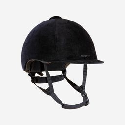 Adult/Kids' Horse Riding Helmet 140 - Black Velvet-image-41