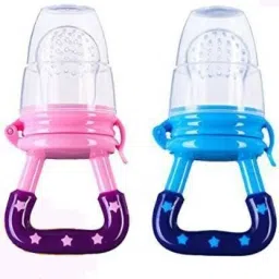 Baby fruit Feeder/BPA Free/Food Feeder/Silicone Food Nibbler/ Feeder (Multiple) Teether and Feeder-21