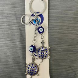 Classy & Beautiful Turtle Evil Eye Keychain & Keyring Key Chain-image-50
