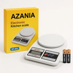 AZANIA Portable Multipurpose Weight Machine for Cooking, Baking, Grocery | Electronic Weighing Scale-26