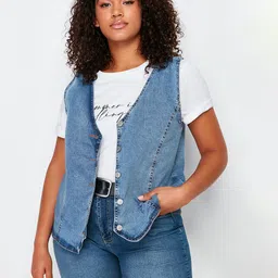 Trendyol Pure Cotton Waistcoat-18