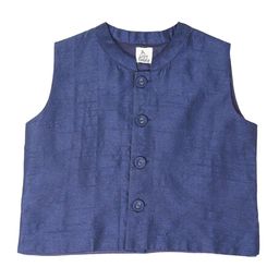 A Little Fable Boys Mandarin Collar Nehru Jacket-image-40
