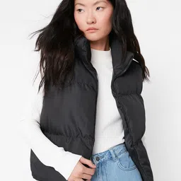 Trendyol Mock Collar Puffer Jacket-image-80