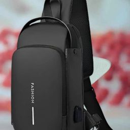 ProArch WomenBuzz Crossbody Massenger Bag Shoulder Strap With with Lock USB Charging Waist bag-image-60