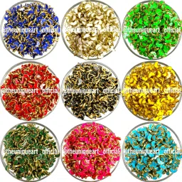 Moon Kundan Stone Beads 900pcs With Fabric Glue For Jewellery Making-image-61