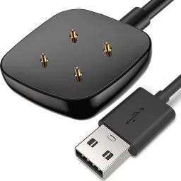 Comcastind Charger Dock Cable Compatible with Fitbit Sense/Versa 3 - (Black) Charging Pad-26