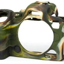 digiclicks Silicon Cover for Canon EOS R5 / R6 - Military Green Camera Bag-image-21