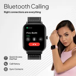 Fire-Boltt Ninja Calling Pro Plus 46.5mm (1.83) Display Bluetooth Calling, AI Voice Smartwatch image 3
