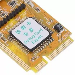 DHRUV-PRO 3In1 Mini PCI- PCI-E LPC Laptop Analyzer Tester Diagnostic Card Post Test AM1Socket Mini-ATX GeForce 7025 Chipset DDR2 Motherboard for Desktop, Laptop image 2