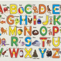 Colorful Educational Board Capital Alphabet Tray Best Learning Toy Gift For Kids-picture-27