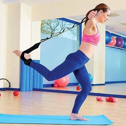 Yoga Strap,Ligaments of Leg Stretching Belt,Taekwondo Gymnastics Exercises Strap Nylon Yoga Strap-image-43
