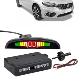 AB121 Black Car Reverse Parking Sensor with LED Display 4 Sensor A121 Parking Sensor-image-0