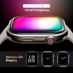 Fire-Boltt Brillia 51.3mm (2.06 inch) Largest AMOLED Display,Bluetooth Calling AI Assistant Smartwatch image 5