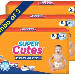 Premium Baby Diapers, Soft and Rash Free Diapers, Overnight Leakage Protection - S-15