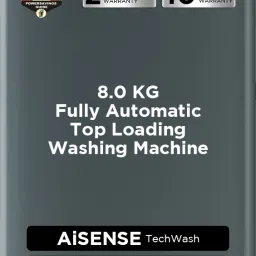8 kg Fully Automatic Top Load with In-built Heater Grey-11