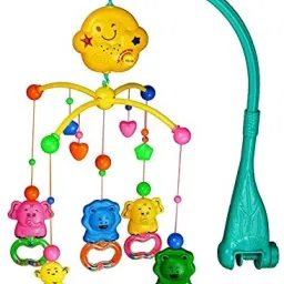 babygo Rotating Zoo Musical & Light Rattle Cot Mobile for Cradle and Bed Jhoomer Rattle image 5