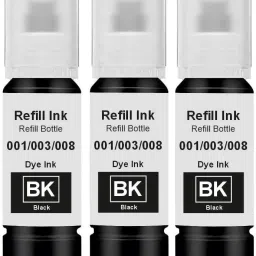 HV Cartridges 003 Refill Ink for Epson L3110,L3115,L3116,L3150,L1110,L3151,L3152,L3156 Printer Black Ink Bottle-image-60