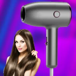 KE MEY Latest Professional Hammer Shape High Power Mini Body Two-Speed Hair Dryer Hair Dryer-image-45