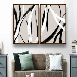 the art house 40X30 Inches Framed Canvas Painting-picture-13