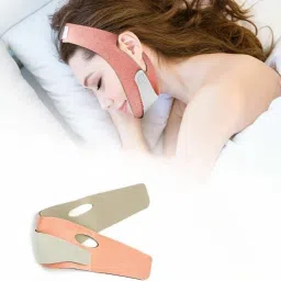 Face Slimming Belt for Chin and Cheeks Anti-Wrinkle Face Shaping MaskFace Shaping Mask-image-37
