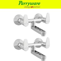 Uno Wall Mixer Non telephonic hot and cold water set of 2 pic 105 Wall Mixer Non Telephonic Wall Mixer Faucet-image-38