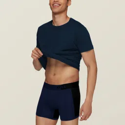 xyxx Pack of 3 Dualist Intellisoft Micro Modal Color Blocked Solid Men Trunk image 4